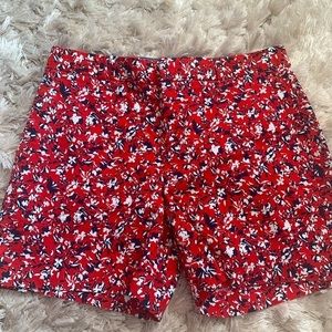 Banana republic floral shorts sz2